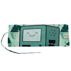 Adventure Time Bmo Roll Up Canvas Pencil Holder (s) by Bedest