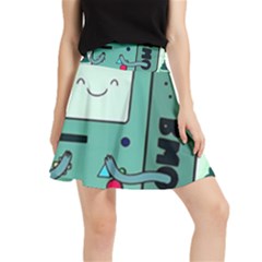 Adventure Time Bmo Waistband Skirt by Bedest