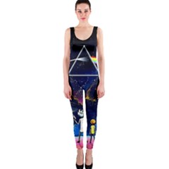 Trippy Kit Rick And Morty Galaxy Pink Floyd One Piece Catsuit by Bedest