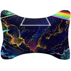 Trippy Kit Rick And Morty Galaxy Pink Floyd Seat Head Rest Cushion by Bedest