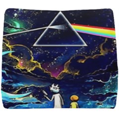 Trippy Kit Rick And Morty Galaxy Pink Floyd Seat Cushion by Bedest