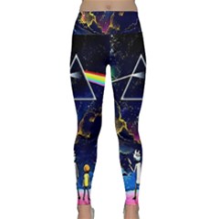 Trippy Kit Rick And Morty Galaxy Pink Floyd Lightweight Velour Classic Yoga Leggings by Bedest