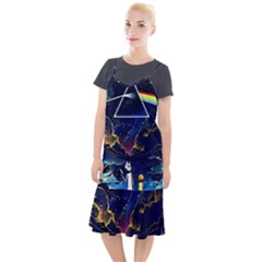 Trippy Kit Rick And Morty Galaxy Pink Floyd Camis Fishtail Dress by Bedest