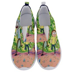 Rick And Morty Adventure Time Cartoon No Lace Lightweight Shoes by Bedest