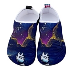 Trippy Kit Rick And Morty Galaxy Pink Floyd Men s Sock-style Water Shoes