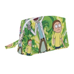 Rick And Morty Adventure Time Cartoon Wristlet Pouch Bag (medium) by Bedest