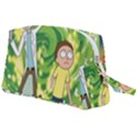 Rick And Morty Adventure Time Cartoon Wristlet Pouch Bag (Large) View2