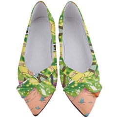 Rick And Morty Adventure Time Cartoon Women s Bow Heels by Bedest