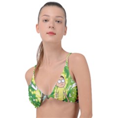 Rick And Morty Adventure Time Cartoon Knot Up Bikini Top by Bedest