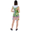 Rick And Morty Adventure Time Cartoon Racer Back Hoodie Dress View2