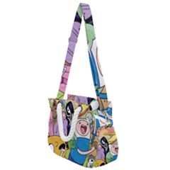 Adventure Time Finn  Jake Rope Handles Shoulder Strap Bag by Bedest