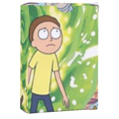 Rick And Morty Adventure Time Cartoon Playing Cards Single Design (rectangle) With Custom Box by Bedest