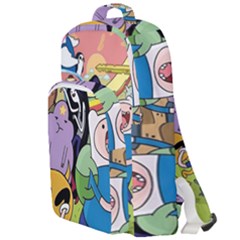 Adventure Time Finn  Jake Double Compartment Backpack by Bedest