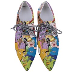 Adventure Time Finn  Jake Pointed Oxford Shoes by Bedest