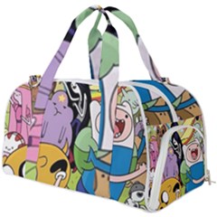 Adventure Time Finn  Jake Burner Gym Duffel Bag by Bedest