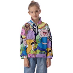 Adventure Time Finn  Jake Kids  Half Zip Hoodie by Bedest