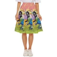 Adventure Time Finn  Jake Classic Short Skirt by Bedest