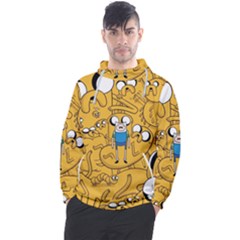 Adventure Time Finn Jake Cartoon Men s Pullover Hoodie by Bedest