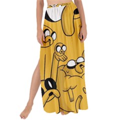 Adventure Time Finn Jake Cartoon Maxi Chiffon Tie-up Sarong by Bedest