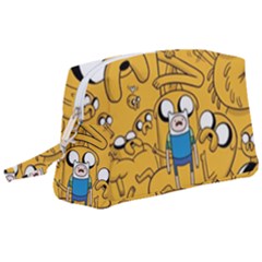 Adventure Time Finn Jake Cartoon Wristlet Pouch Bag (large) by Bedest