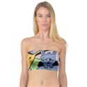 Graffiti Monster Street Theme Bandeau Top View1