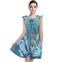 Adventure Time Lich Tie Up Tunic Dress by Bedest