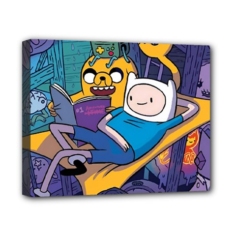 Adventure Time Finn  Jake Marceline Canvas 10  X 8  (stretched)