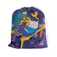 Adventure Time Finn  Jake Marceline Drawstring Pouch (2xl) by Bedest