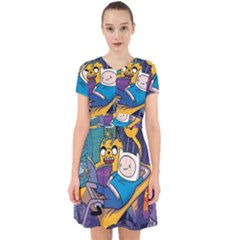 Adventure Time Finn  Jake Marceline Adorable In Chiffon Dress by Bedest