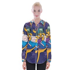 Adventure Time Finn  Jake Marceline Womens Long Sleeve Shirt