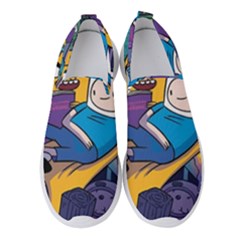 Adventure Time Finn  Jake Marceline Women s Slip On Sneakers by Bedest