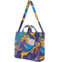 Adventure Time Finn  Jake Marceline Square Shoulder Tote Bag by Bedest