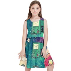 Adventure Time America Halloween Kids  Skater Dress by Bedest