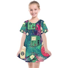 Adventure Time America Halloween Kids  Smock Dress by Bedest