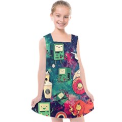 Adventure Time America Halloween Kids  Cross Back Dress by Bedest