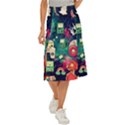 Adventure Time America Halloween Midi Panel Skirt View1