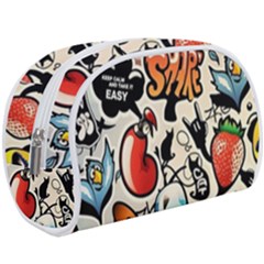 Art Book Gang Crazy Graffiti Supreme Work Make Up Case (large) by Bedest