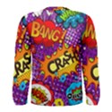 Crash Bang Adventure Time Art Boom Graffiti Men s Long Sleeve T-Shirt View2