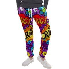 Crash Bang Adventure Time Art Boom Graffiti Men s Jogger Sweatpants by Bedest