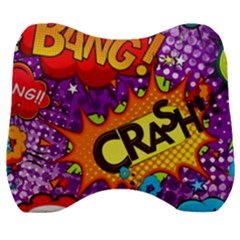 Crash Bang Adventure Time Art Boom Graffiti Velour Head Support Cushion