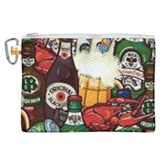 Graffiti Go Art Canvas Cosmetic Bag (xl) by Bedest