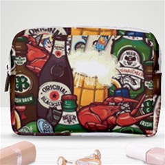 Graffiti Go Art Make Up Pouch (medium) by Bedest