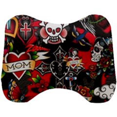 Graffiti Tatoo Skate Art Boom Head Support Cushion by Bedest