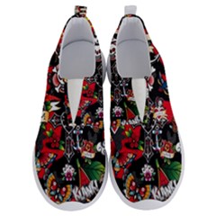 Graffiti Tatoo Skate Art Boom No Lace Lightweight Shoes by Bedest