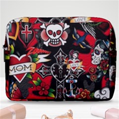 Graffiti Tatoo Skate Art Boom Make Up Pouch (large) by Bedest