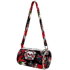 Graffiti Tatoo Skate Art Boom Mini Cylinder Bag by Bedest