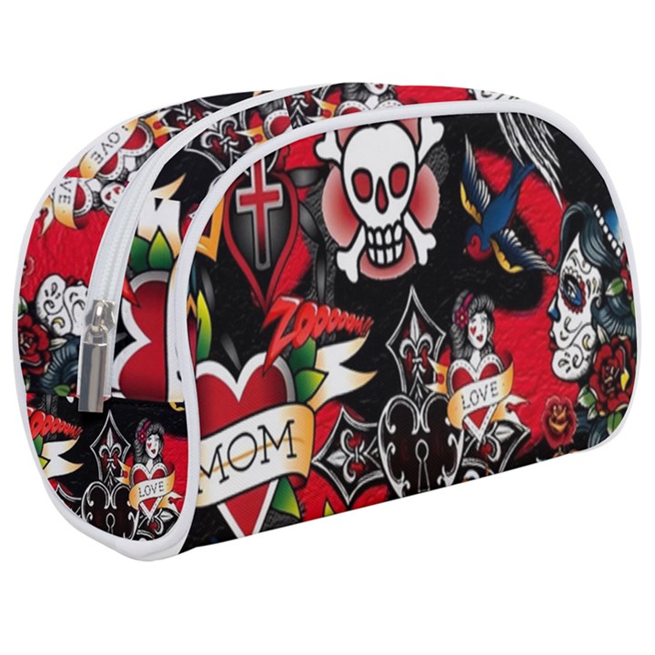 Graffiti Tatoo Skate Art Boom Make Up Case (Medium)