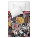 Stickerbomb Crazy Graffiti Graphite Monster Duvet Cover Double Side (Single Size) View1