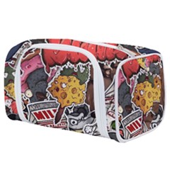 Stickerbomb Crazy Graffiti Graphite Monster Toiletries Pouch by Bedest