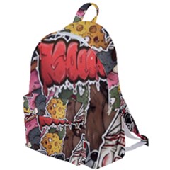 Stickerbomb Crazy Graffiti Graphite Monster The Plain Backpack by Bedest